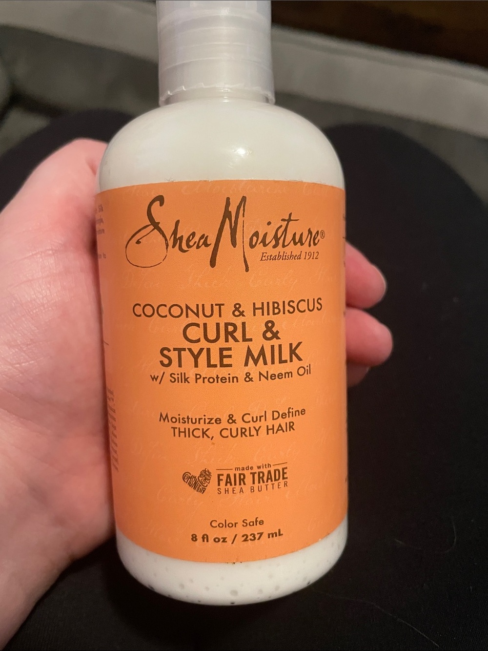 Shea Moisture Coconut & Hibiscus Curl & Style Milk - 8oz
